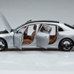 Mercedes Maybach S600 W222 V12 Biturbo Hightech Prateado Almost Real 1:18 - image 4 of 12