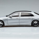 Mercedes Maybach S600 W222 V12 Biturbo Hightech Prateado Almost Real 1:18 - image 5 of 12
