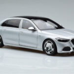 Mercedes Maybach S600 W222 V12 Biturbo Hightech Prateado Almost Real 1:18 - image 6 of 12