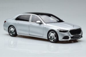 Mercedes Maybach S600 W222 V12 Biturbo Hightech Prateado Almost Real 1:18 820118 Metal - imagem 6 de 12