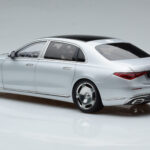 Mercedes Maybach S600 W222 V12 Biturbo Hightech Prateado Almost Real 1:18 - image 7 of 12