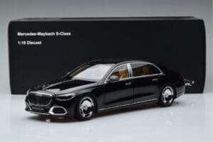 Mercedes Maybach S600 W222 V12 Biturbo Obsidian Preto Almost Real 1:18 820115 Metal - imagem 11 de 11