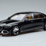 Mercedes Maybach S600 W222 V12 Biturbo Obsidian Preto Almost Real 1:18