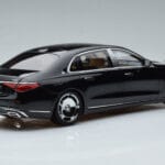 Mercedes Maybach S600 W222 V12 Biturbo Obsidian Preto Almost Real 1:18 - image 3 of 11