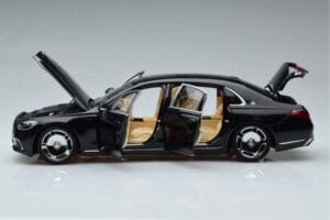 Mercedes Maybach S600 W222 V12 Biturbo Obsidian Preto Almost Real 1:18 820115 Metal - imagem 4 de 11