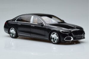 Mercedes Maybach S600 W222 V12 Biturbo Obsidian Preto Almost Real 1:18 820115 Metal - imagem 6 de 11