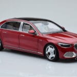 Mercedes Maybach S600 W222 V12 Biturbo Patagonia Vermelho Almost Real 1:18 - image 6 of 10