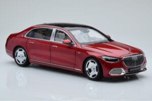 Mercedes Maybach S600 W222 V12 Biturbo Patagonia Vermelho Almost Real 1:18 820119 Metal - imagem 6 de 10