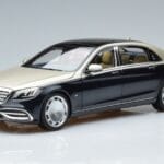 Mercedes Maybach S650 X222 Azul Prata Norev 1:18 B66960615 Metal