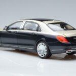 Mercedes Maybach S650 X222 Azul Prata Norev 1:18 B66960615 Metal - image 6 of 7