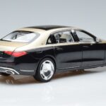 Mercedes Maybach S680 X223 Dourado Preto Metallic Norev 1:18 183917 Metal - image 3 of 7