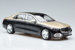 Mercedes Maybach S680 X223 Dourado Preto Metallic Norev 1:18 183917 Metal - imagem 5 de 7
