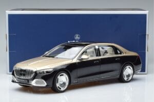 Mercedes Maybach S680 X223 Dourado Preto Metallic Norev 1:18 183917 Metal - imagem 7 de 7