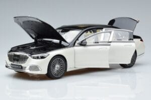 Mercedes Maybach S680 X223 Branco Norev 1:18 B66961424 Metal - imagem 2 de 7