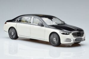 Mercedes Maybach S680 X223 Branco Norev 1:18 B66961424 Metal - imagem 5 de 7