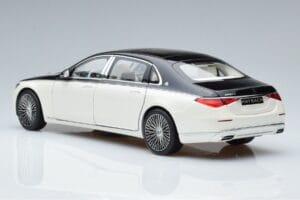 Mercedes Maybach S680 X223 Branco Norev 1:18 B66961424 Metal - imagem 6 de 7
