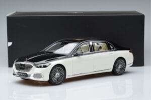 Mercedes Maybach S680 X223 Branco Norev 1:18 B66961424 Metal - imagem 7 de 7