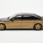 Mercedes Maybach S680 W223 Obsidian Preto Sand Almost Real 1:18 - image 4 of 7