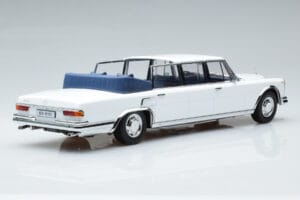 Mercedes 600 Pullman W100 Landaulet Branco KK-Scale 1:18 KKDC181184 Metal - imagem 2 de 6