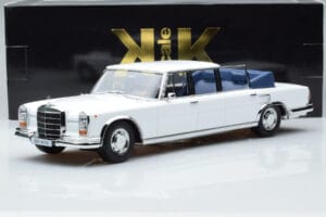 Mercedes 600 Pullman W100 Landaulet Branco KK-Scale 1:18 KKDC181184 Metal - imagem 6 de 6