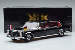 Mercedes 600 Pullman W100 W. Brandt G. Pompidou KK-Scale 1:18 KKDC181134 Metal - imagem 6 de 6