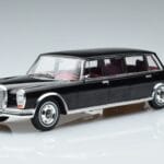 Mercedes 600 LWB Pullman W100 Preto MCG 1:18 MCG18187 Metal