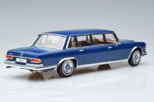 Mercedes S-Class 600 W100 LWB Pullman Azul Escuro MCG 1:18 MCG18189 Metal - imagem 2 de 6