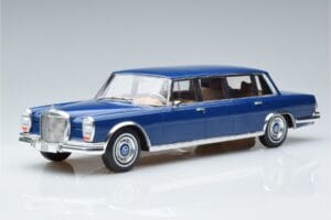 Mercedes S-Class 600 W100 LWB Pullman Azul Escuro MCG 1:18 MCG18189 Metal