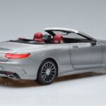 Mercedes S-Class A217 Cabriolet Cinzento Norev 1:18 B66960355 Metal - image 3 of 8