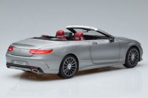 Mercedes S-Class A217 Cabriolet Cinzento Norev 1:18 B66960355 Metal - imagem 3 de 8