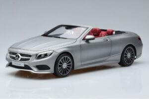 Mercedes S-Class A217 Cabriolet Cinzento Norev 1:18 B66960355 Metal
