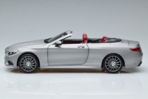 Mercedes S-Class A217 Cabriolet Cinzento Norev 1:18 B66960355 Metal - imagem 5 de 8