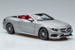 Mercedes S-Class A217 Cabriolet Cinzento Norev 1:18 B66960355 Metal - imagem 6 de 8