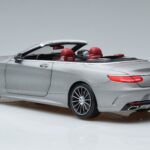 Mercedes S-Class A217 Cabriolet Cinzento Norev 1:18 B66960355 Metal - image 7 of 8