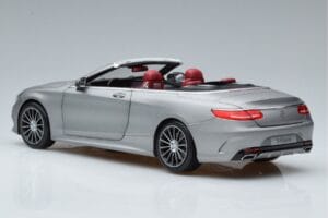 Mercedes S-Class A217 Cabriolet Cinzento Norev 1:18 B66960355 Metal - imagem 7 de 8
