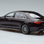Mercedes S-Class W223 AMG Line Vermelho Norev 1:18 - image 7 of 8