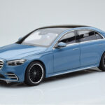Mercedes S-Class W223 Vintage Azul Norev 1:18
