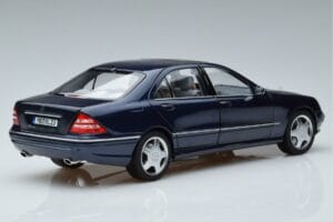Mercedes S55 AMG W220 Azul Norev 1:18 183817 Metal - imagem 3 de 7