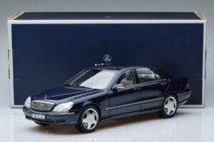 Mercedes S55 AMG W220 Azul Norev 1:18 183817 Metal - imagem 7 de 7
