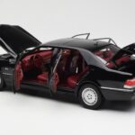 Mercedes S600 W140 Preto Norev 1:18 183722 - image 5 of 8