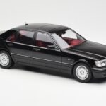 Mercedes S600 W140 Preto Norev 1:18 183722 - image 6 of 8