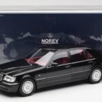 Mercedes S600 W140 Preto Norev 1:18 183722 - image 8 of 8
