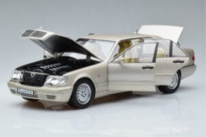 Mercedes S600 W140 Prateado Norev 1:18 183723 Metal - imagem 2 de 7