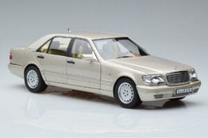 Mercedes S600 W140 Prateado Norev 1:18 183723 Metal - imagem 5 de 7