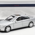 Mercedes S600 W220 Prata Metálico Norev 1:18 - image 8 of 8