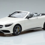 Mercedes AMG S63 A217 Cabriolet Diamond Branco GT Spirit 1:18