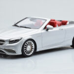 Mercedes AMG S65 A217 Cabriolet Prata GT Spirit 1:18