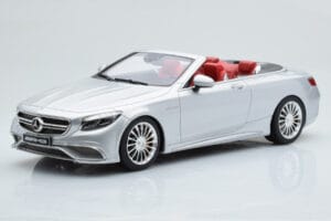 Mercedes AMG S65 A217 Cabriolet Prata GT Spirit 1:18