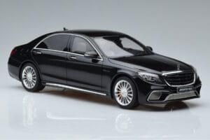Mercedes AMG S65 W222 Preto GT Spirit 1:18 GT228 Resina - imagem 4 de 6