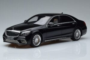 Mercedes AMG S65 W222 Preto GT Spirit 1:18 GT228 Resina